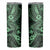 Hawaii Shark Skinny Tumbler Polynesian Pattern Green Version