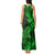 Hawaii Shark Tank Maxi Dress Polynesian Pattern Green Version LT01 - Polynesian Pride