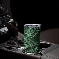 Hawaii Shark Tumbler Cup Polynesian Pattern Green Version LT01 - Polynesian Pride
