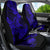 Hawaii Shark Car Seat Cover Polynesian Pattern Navy Blue Version LT01 - Polynesian Pride