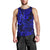 Hawaii Shark Men Tank Top Polynesian Pattern Navy Blue Version LT01 - Polynesian Pride