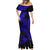 Hawaii Shark Mermaid Dress Polynesian Pattern Navy Blue Version LT01 - Polynesian Pride