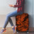 Hawaii Shark Luggage Cover Polynesian Pattern Orange Version LT01 - Polynesian Pride