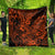 Hawaii Shark Quilt Polynesian Pattern Orange Version LT01 - Polynesian Pride