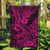 Hawaii Shark Garden Flag Polynesian Pattern Pink Version LT01 Garden Flag Pink - Polynesian Pride