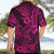 Hawaii Shark Hawaiian Shirt Polynesian Pattern Pink Version LT01 - Polynesian Pride