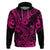 Hawaii Shark Hoodie Polynesian Pattern Pink Version LT01 Pullover Hoodie Pink - Polynesian Pride