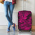 Hawaii Shark Luggage Cover Polynesian Pattern Pink Version LT01 - Polynesian Pride