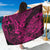 Hawaii Shark Sarong Polynesian Pattern Pink Version LT01 One Size 44 x 66 inches Pink - Polynesian Pride