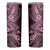 Hawaii Shark Skinny Tumbler Polynesian Pattern Pink Version