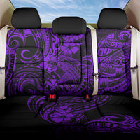 Hawaii Shark Back Car Seat Cover Polynesian Pattern Purple Version LT01 One Size Purple - Polynesian Pride