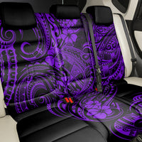 Hawaii Shark Back Car Seat Cover Polynesian Pattern Purple Version LT01 - Polynesian Pride