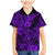 Hawaii Shark Family Matching Mermaid Dress and Hawaiian Shirt Polynesian Pattern Purple Version LT01 Son's Shirt Purple - Polynesian Pride