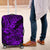 Hawaii Shark Luggage Cover Polynesian Pattern Purple Version LT01 Purple - Polynesian Pride