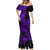 Hawaii Shark Mermaid Dress Polynesian Pattern Purple Version LT01 - Polynesian Pride