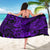 Hawaii Shark Sarong Polynesian Pattern Purple Version LT01 - Polynesian Pride