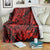 Hawaii Shark Blanket Polynesian Pattern Red Version LT01 - Polynesian Pride