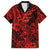 Hawaii Shark Hawaiian Shirt Polynesian Pattern Red Version LT01 Red - Polynesian Pride