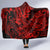 Hawaii Shark Hooded Blanket Polynesian Pattern Red Version LT01 - Polynesian Pride