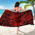 Hawaii Shark Sarong Polynesian Pattern Red Version LT01 - Polynesian Pride