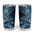 Hawaii Shark Tumbler Cup Polynesian Pattern Sky Blue Version