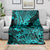 Hawaii Shark Blanket Polynesian Pattern Turquoise Version LT01 - Polynesian Pride