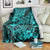 Hawaii Shark Blanket Polynesian Pattern Turquoise Version LT01 - Polynesian Pride