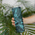 Hawaii Shark Skinny Tumbler Polynesian Pattern Turquoise Version