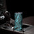 Hawaii Shark Skinny Tumbler Polynesian Pattern Turquoise Version