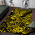 Hawaii Shark Area Rug Polynesian Pattern Yellow Version LT01 Yellow - Polynesian Pride