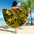 Hawaii Shark Beach Blanket Polynesian Pattern Yellow Version LT01 - Wonder Print Shop