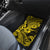 Hawaii Shark Car Mats Polynesian Pattern Yellow Version LT01 - Polynesian Pride