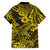 Hawaii Shark Hawaiian Shirt Polynesian Pattern Yellow Version LT01 - Polynesian Pride