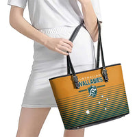 Rugby Australia Leather Tote Bag Junior Wallabies Go Champions LT01 - Polynesian Pride