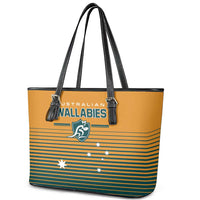 Rugby Australia Leather Tote Bag Junior Wallabies Go Champions LT01 - Polynesian Pride