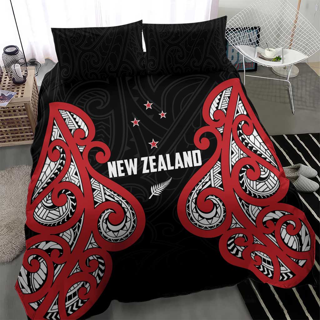Rugby New Zealand Bedding Set Baby Black Go Champions LT01 - Polynesian Pride