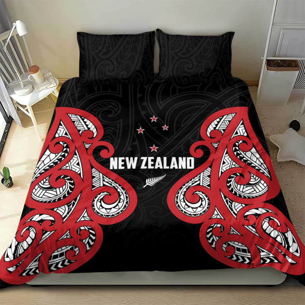 Rugby New Zealand Bedding Set Baby Black Go Champions LT01 - Polynesian Pride