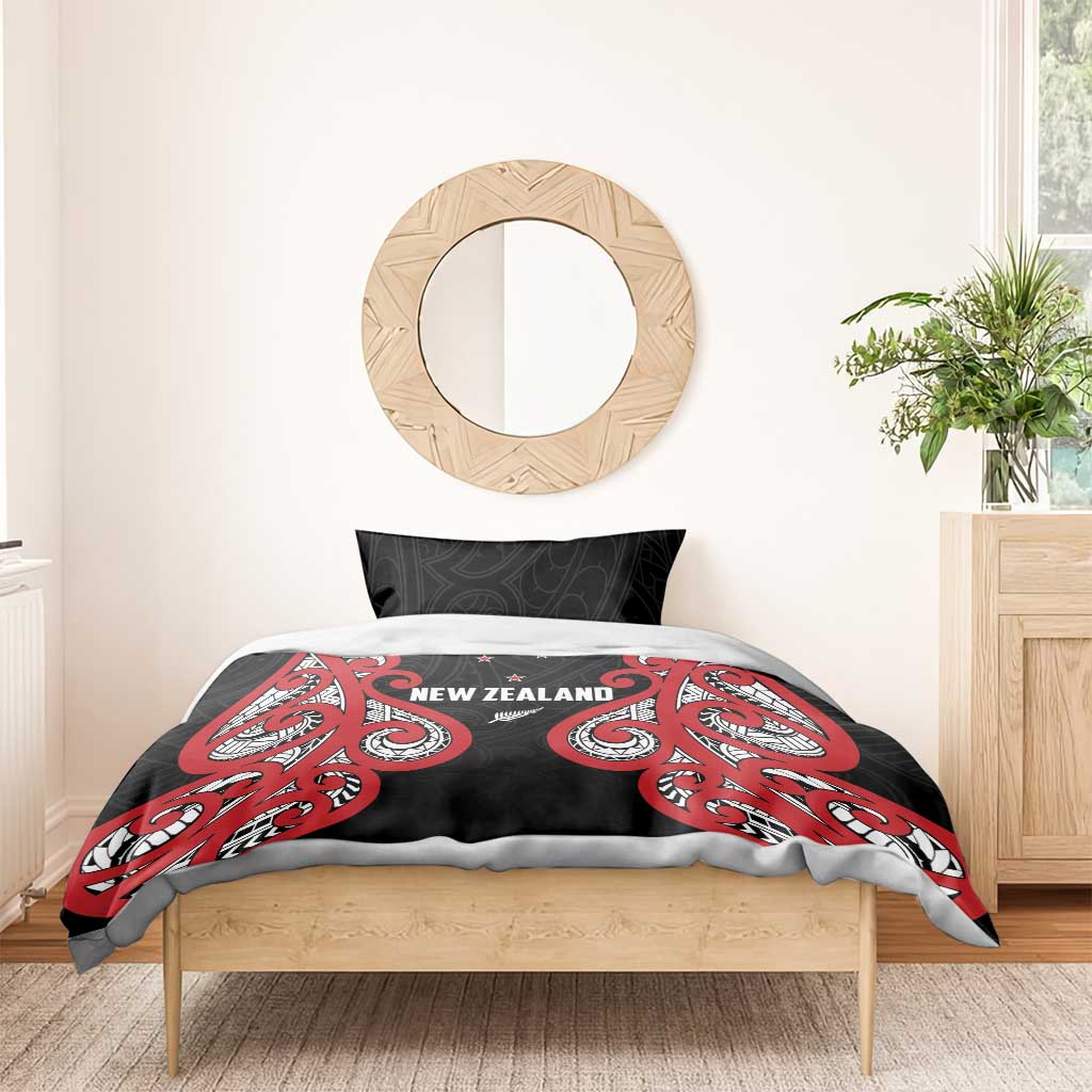 Rugby New Zealand Bedding Set Baby Black Go Champions LT01 - Polynesian Pride