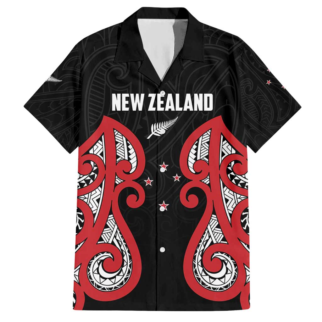 Custom Rugby New Zealand Hawaiian Shirt Baby Black Go Champions LT01 Black - Polynesian Pride