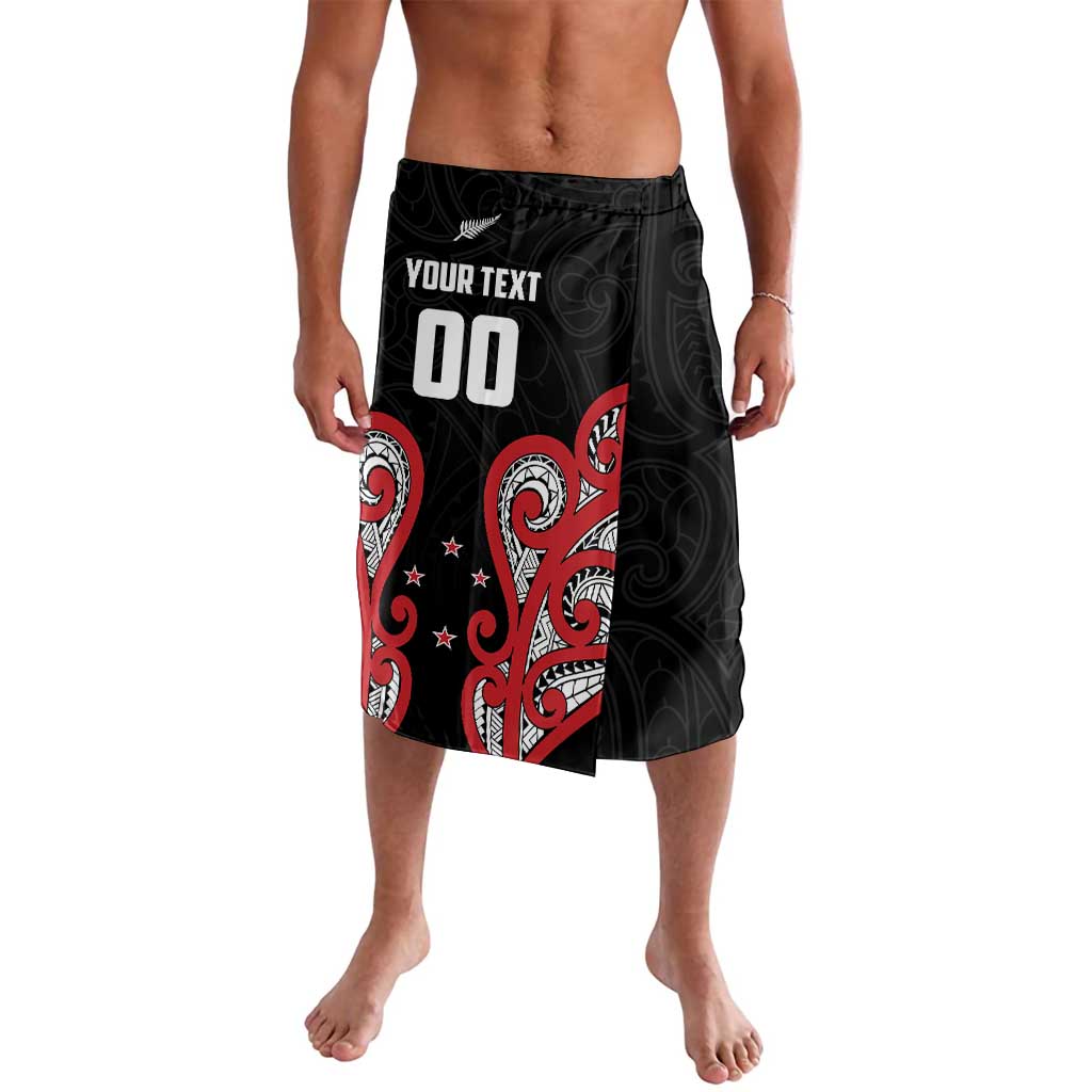 Custom Rugby New Zealand Lavalava Baby Black Go Champions LT01 Black - Polynesian Pride
