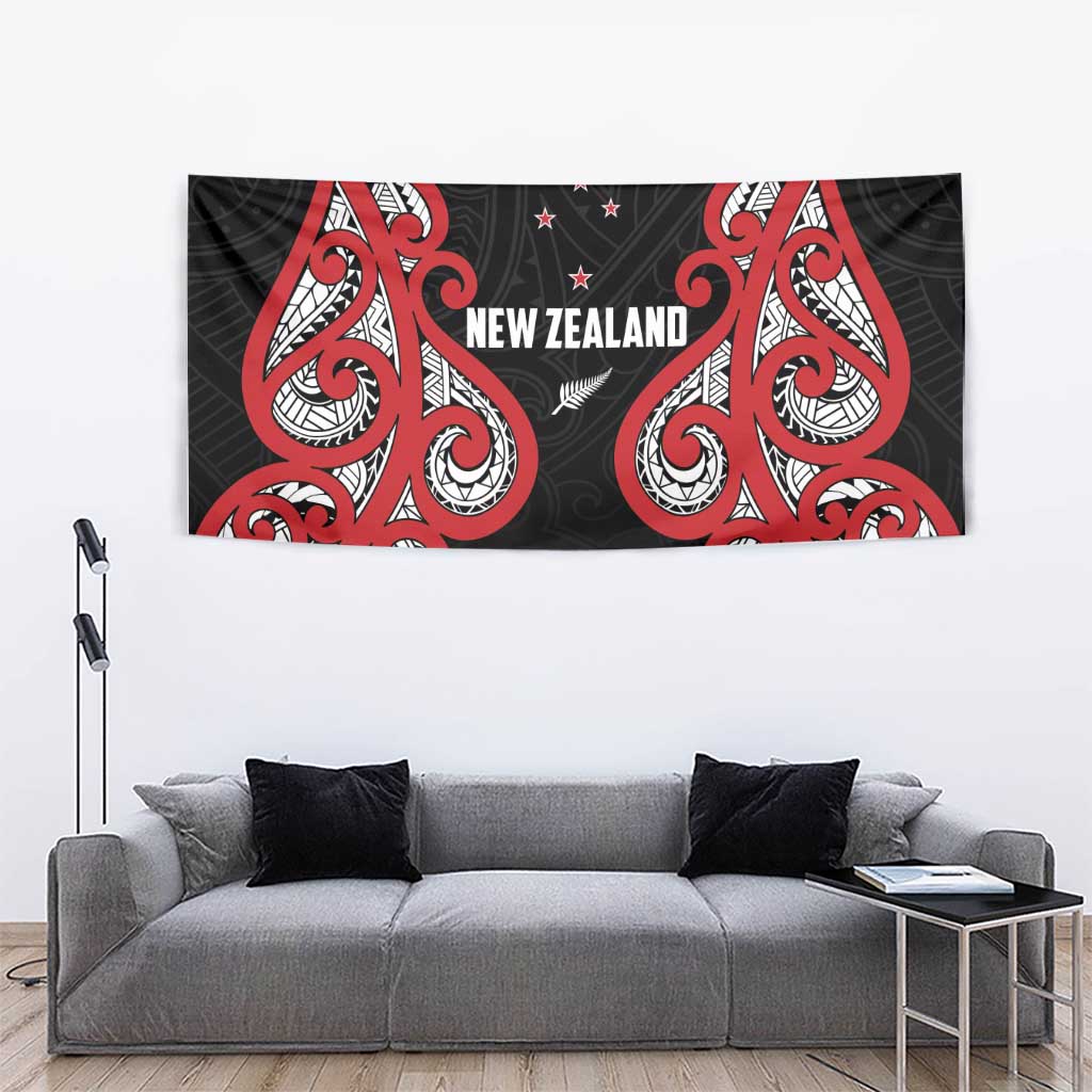 Rugby New Zealand Tapestry Baby Black Go Champions LT01 - Polynesian Pride