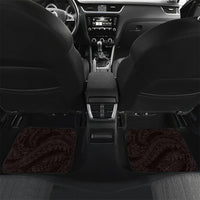 Monstera Plumeria Flowers Pink Car Mats Polynesian Pattern LT01 Set 2pcs - Back Pink - Polynesian Pride