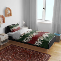 Hawaiian Hibiscus Christmas Color Bedding Set Unique LT01 - Polynesian Pride