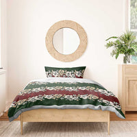 Hawaiian Hibiscus Christmas Color Bedding Set Unique LT01 - Polynesian Pride