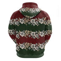 Hawaiian Hibiscus Christmas Color Hoodie Unique LT01 - Polynesian Pride