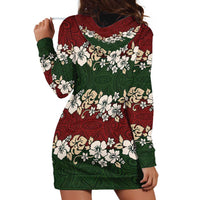 Hawaiian Hibiscus Christmas Color Hoodie Dress Unique LT01 - Polynesian Pride