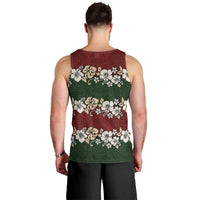 Hawaiian Hibiscus Christmas Color Men Tank Top Unique LT01 - Polynesian Pride