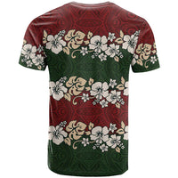 Hawaiian Hibiscus Christmas Color T Shirt Unique LT01 - Polynesian Pride