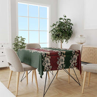 Hawaiian Hibiscus Christmas Color Tablecloth Unique LT01 - Polynesian Pride