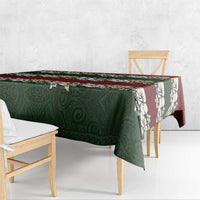 Hawaiian Hibiscus Christmas Color Tablecloth Unique LT01 - Polynesian Pride